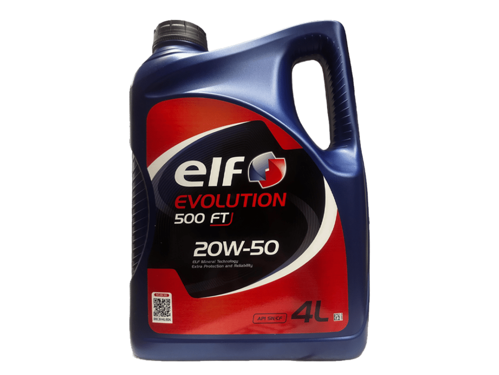 ELF ACEITE EVOL. 500 FT 20W50 4L SN